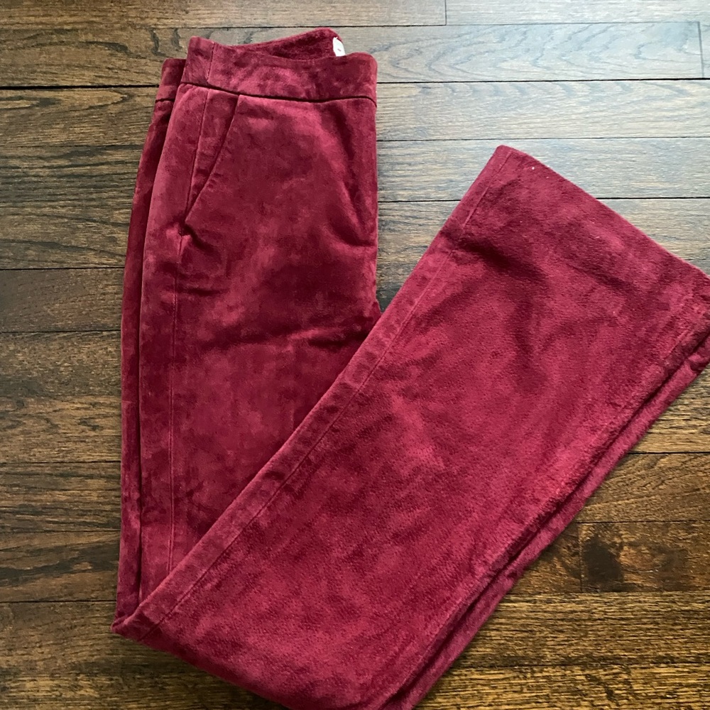 Anthropologie suede pants. Size 0